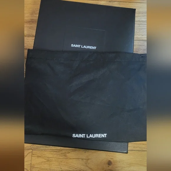 Saint Laurent Women's Black Transparent Heels - Picture 9 of 9